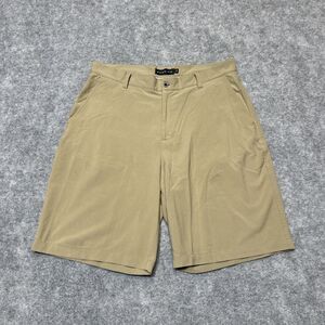 Dunning Men's Chino Shorts Size 36‎ Brown Medium Wash Shorts